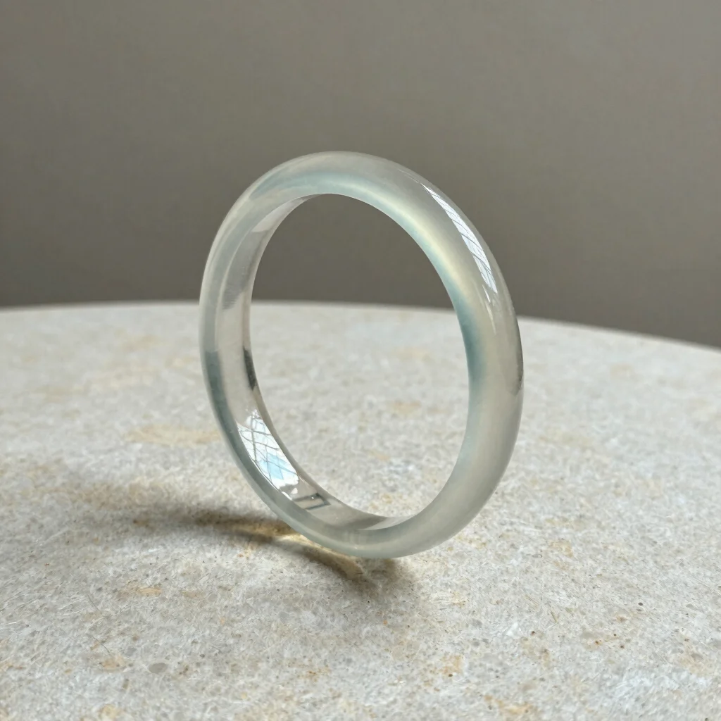 Rainwater Clear Bangle